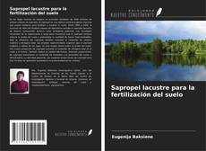 Buchcover von Sapropel lacustre para la fertilización del suelo
