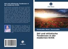Copertina di Stil und stilistische Tendenzen in der modernen Kritik