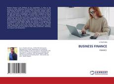 Couverture de BUSINESS FINANCE