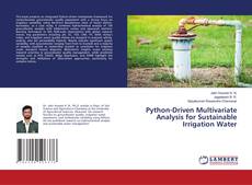 Capa do livro de Python-Driven Multivariate Analysis for Sustainable Irrigation Water 