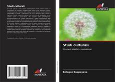 Capa do livro de Studi culturali 