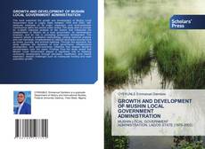 Buchcover von GROWTH AND DEVELOPMENT OF MUSHIN LOCAL GOVERNMENT ADMINISTRATION