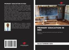 PRIMARY EDUCATION IN RDC kitap kapağı