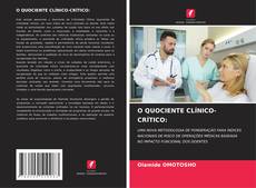 Обложка O QUOCIENTE CLÍNICO-CRÍTICO: