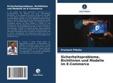 Copertina di Sicherheitsprobleme, Richtlinien und Modelle im E-Commerce