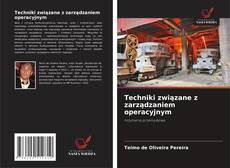 Buchcover von Techniki związane z zarządzaniem operacyjnym