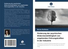 Copertina di Förderung der psychischen Widerstandsfähigkeit von angehenden Führungskräften in der Industrie