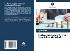 Copertina di Kostenmanagement in der Immobilienwirtschaft