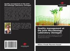 Borítókép a  Quality management at the Joint Microbiology Laboratory (Senegal) - hoz