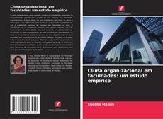 Borítókép a  Clima organizacional em faculdades: um estudo empírico - hoz