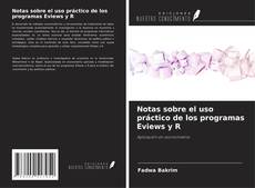 Buchcover von Notas sobre el uso práctico de los programas Eviews y R