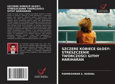 Buchcover von SZCZERE KOBIECE GŁOSY: STRESZCZENIE TWÓRCZOŚCI GITHY HARIHARAN