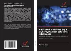 Copertina di Nauczanie i uczenie się z wykorzystaniem sztucznej inteligencji