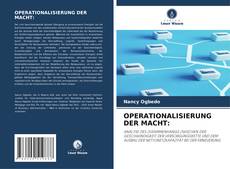 Buchcover von OPERATIONALISIERUNG DER MACHT: