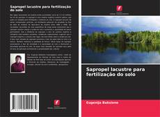 Copertina di Sapropel lacustre para fertilização do solo