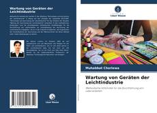 Buchcover von Wartung von Geräten der Leichtindustrie