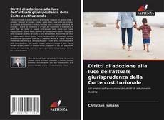 Buchcover von Diritti di adozione alla luce dell'attuale giurisprudenza della Corte costituzionale