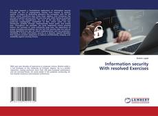 Bookcover of Information security With resolved Exercises