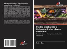 Buchcover von Studio biochimico e biologico di due piante medicinali