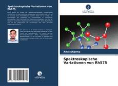 Buchcover von Spektroskopische Variationen von Rh575