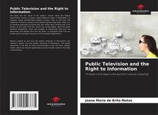 Bookcover of Public Television and the Right to Information