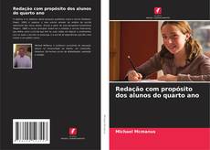 Portada del libro de Redação com propósito dos alunos do quarto ano