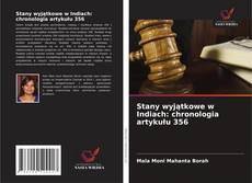 Copertina di Stany wyjątkowe w Indiach: chronologia artykułu 356