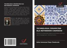 Copertina di TECHNOLOGIA CERAMICZNA DLA INŻYNIERÓW CHEMIKÓW