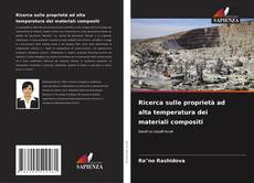 Buchcover von Ricerca sulle proprietà ad alta temperatura dei materiali compositi