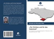 Buchcover von „Für Christus und für das Vaterland“