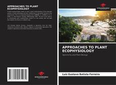 APPROACHES TO PLANT ECOPHYSIOLOGY kitap kapağı