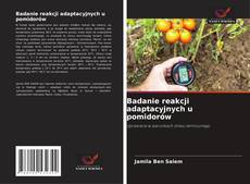 Buchcover von Badanie reakcji adaptacyjnych u pomidorów