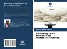 Couverture de Einführung in die Methoden der Wirtschaftsforschung