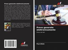 Capa do livro de Prove generate elettronicamente 