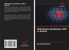 Buchcover von Wdrożenie dyrektywy UGP w Austrii