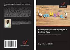 Buchcover von Przemysł nagrań muzycznych w Burkina Faso