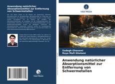 Buchcover von Anwendung natürlicher Absorptionsmittel zur Entfernung von Schwermetallen