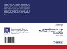 Portada del libro de An Application to Sen's Multiobjective approach in Agriculture