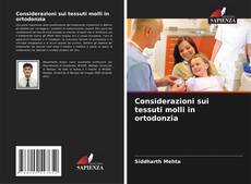 Bookcover of Considerazioni sui tessuti molli in ortodonzia