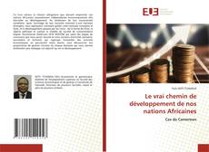 Copertina di Le vrai chemin de développement de nos nations Africaines