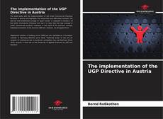 Borítókép a  The implementation of the UGP Directive in Austria - hoz