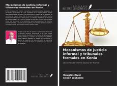 Buchcover von Mecanismos de justicia informal y tribunales formales en Kenia