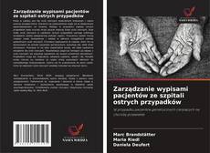 Buchcover von Zarządzanie wypisami pacjentów ze szpitali ostrych przypadków