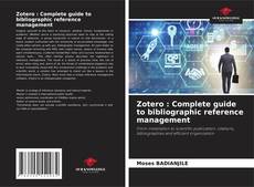 Borítókép a  Zotero : Complete guide to bibliographic reference management - hoz