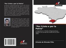 Capa do livro de “Per Cristo e per la Patria” 