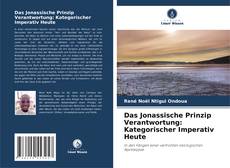 Buchcover von Das Jonassische Prinzip Verantwortung: Kategorischer Imperativ Heute