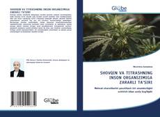 Buchcover von SHOVQIN VA TITRASHNING INSON ORGANIZIMIGA ZARARLI TA‘SIRI