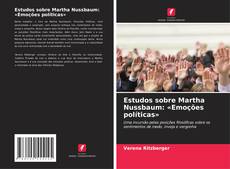 Buchcover von Estudos sobre Martha Nussbaum: «Emoções políticas»