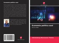 Capa do livro de Economia política azul 