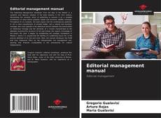Editorial management manual的封面